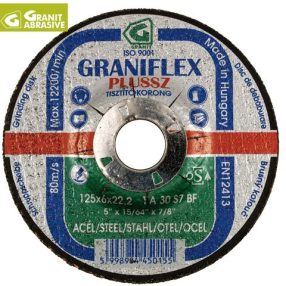 Tisztítókorong, Graniflex Plussz, 115x6 mm GRÁNIT