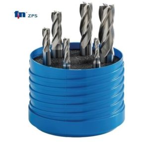   Ujjmaró készlet, 4 élű, 6 részes HSS-E-Co8, TiAIN, 4-12 mm, Weldon, ZPS