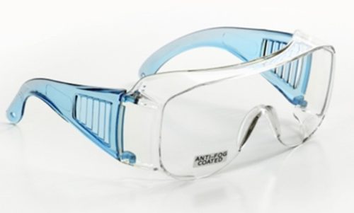 Látásjavító szemüveg felett hordható védőszemüveg