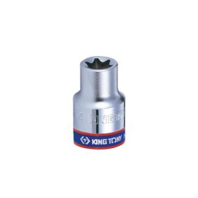 KING TONY dugókulcs 1/4", TORX-E