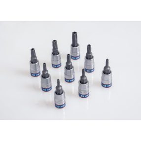 KING TONY dugókulcs 1/4", TORX BO