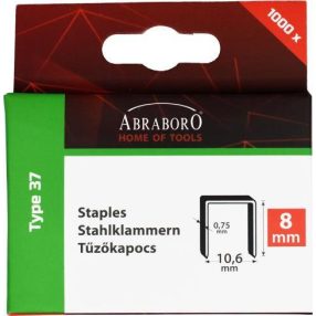 ABRABORO Tűzőgépkapocs H-37