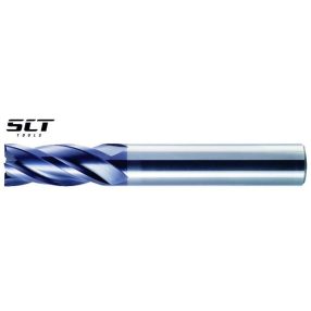 SCT Keményfém 4 élű maró, 35-38°, TiAIN, hengeres