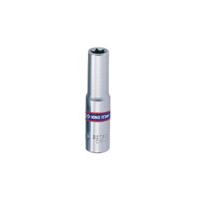 KING TONY dugókulcs 1/4", hosszú, TORX-E