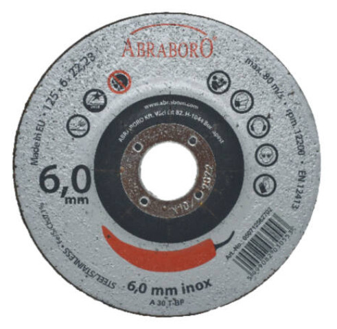 Tisztítókorong 230x6 mm Chili INOX ABRABORO